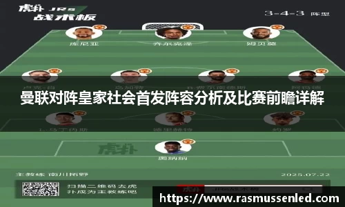 曼联对阵皇家社会首发阵容分析及比赛前瞻详解